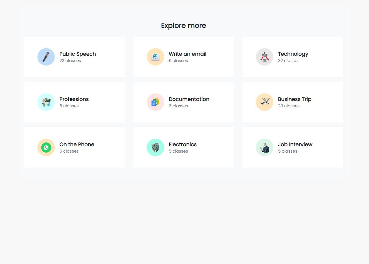 simple catalog template